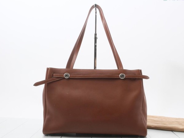 Hermes Cabana Brown Swift Leather Tote Handbag Togo. DISCONTINUED ...