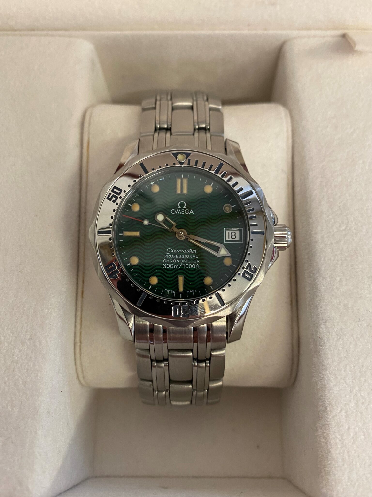 Omega Seamaster Professional 300m Jacques Mayol Watch Ref 25534100