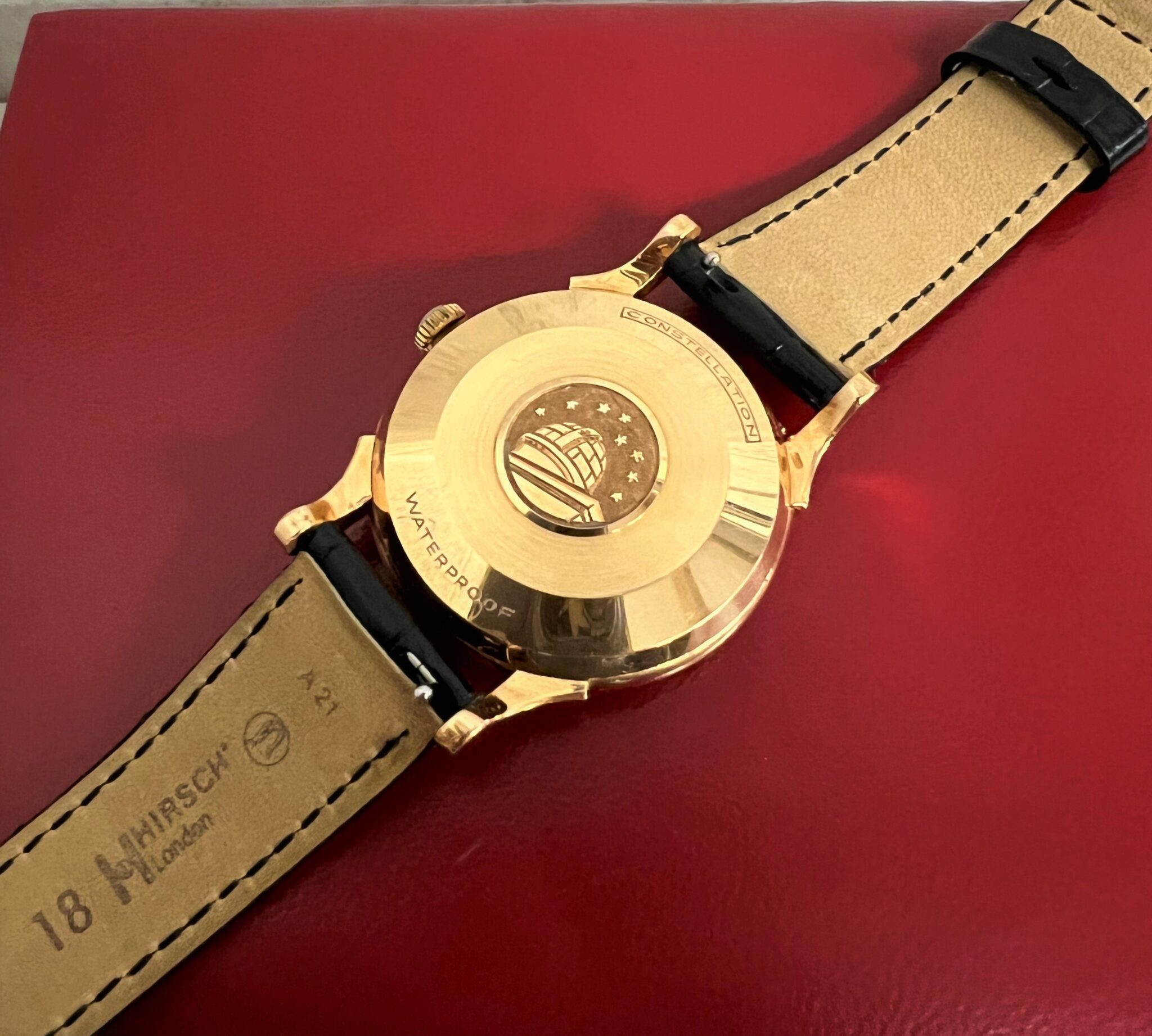 Omega Constellation Pie Pan Dial 18ct Rose Gold Omega Constellation