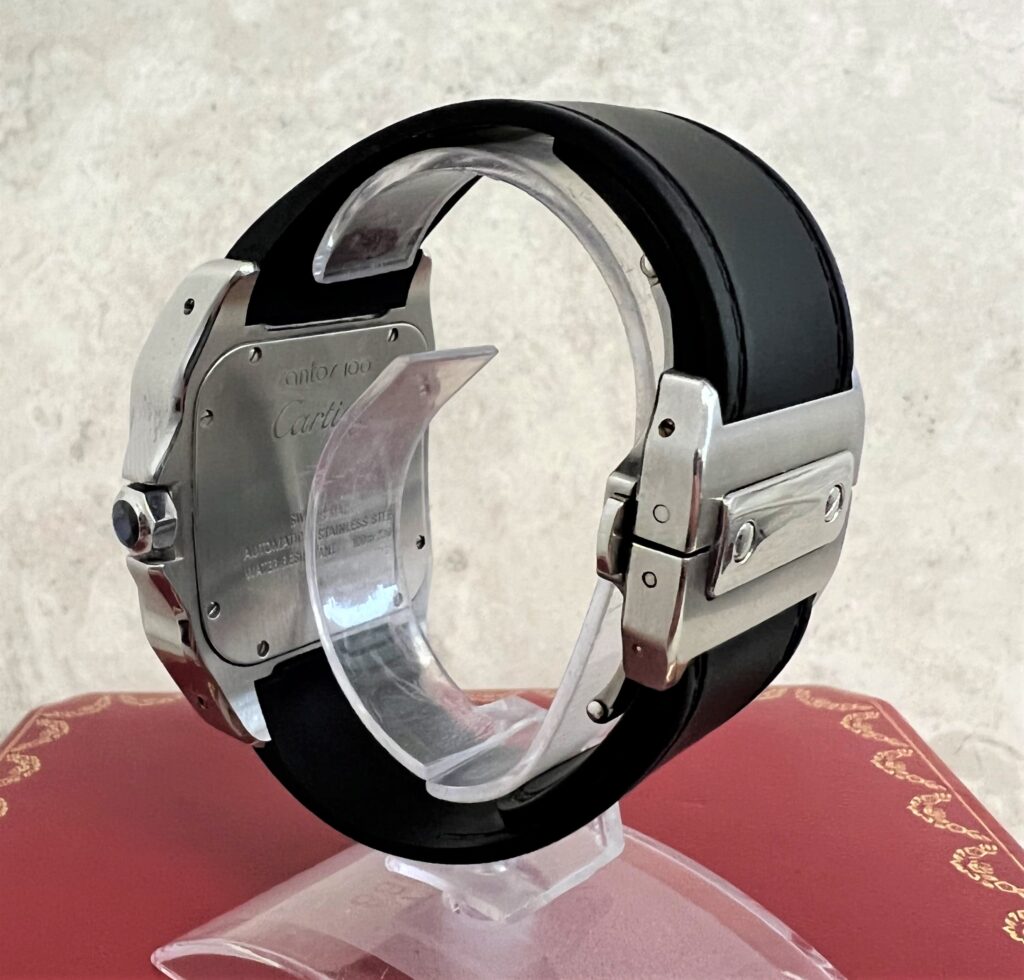 Cartier Santos 100 Full Set. Beautiful Original Condition. Year 2014 ...