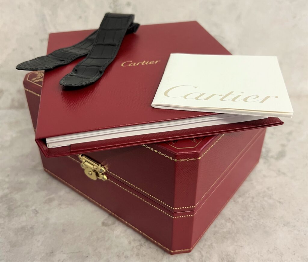 Cartier Santos 100 Full Set. Beautiful Original Condition. Year 2014 ...